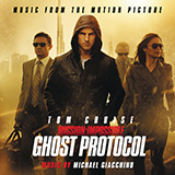 Download or print Michael Giacchino Putting The Miss In Mission (from Mission: Impossible - Ghost Protocol) Sheet Music Printable PDF 3-page score for Film/TV / arranged Piano Solo SKU: 1261914