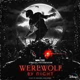 Download or print Michael Giacchino WEREWOLF BY NIGHT: MANE THEME Sheet Music Printable PDF 1-page score for Film/TV / arranged Piano Solo SKU: 1262460