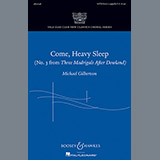 Download or print Michael Gilbertson Come, Heavy Sleep Sheet Music Printable PDF 10-page score for Festival / arranged SATB SKU: 88954