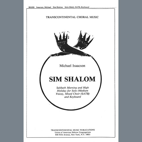 Michael Isaacson Sim Shalom (Grant Us Peace) profile picture
