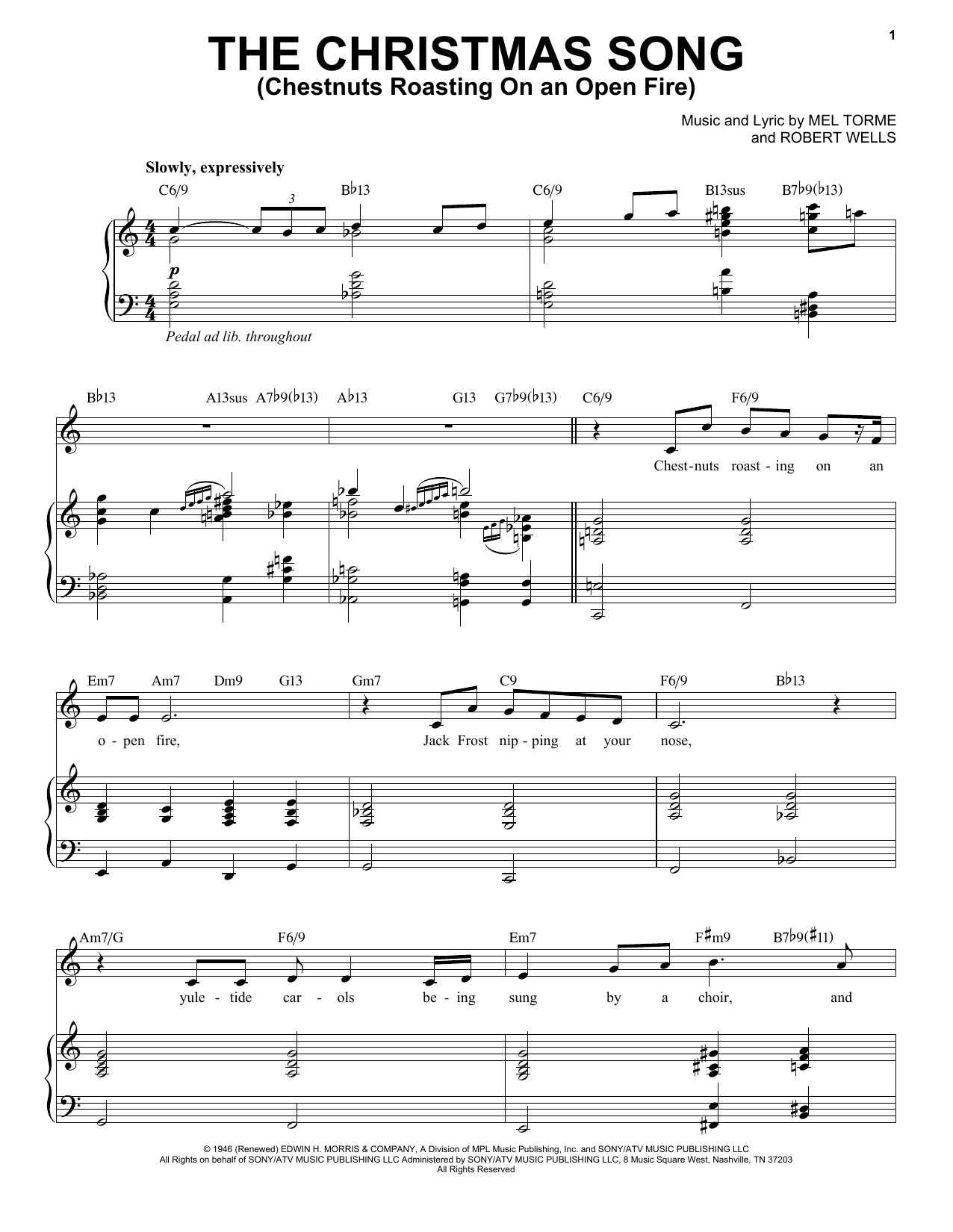 Learn to play Michael Buble The Christmas Song (Chestnuts Roasting On An Open Fire) sheet music for Piano, Vocal & Guitar (Right-Hand Melody) in minutes. Michael Buble The Christmas Song (Chestnuts Roasting On An Open Fire) sheet music preview music notes and score for Piano, Vocal & Guitar (Right-Hand Melody) including 6 page(s)