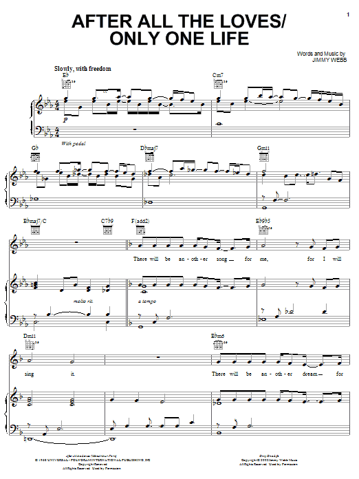 Learn to play Michael Feinstein After All The Loves (MacArthur Park) sheet music for Piano, Vocal & Guitar (Right-Hand Melody) in minutes. Michael Feinstein After All The Loves (MacArthur Park) sheet music preview music notes and score for Piano, Vocal & Guitar (Right-Hand Melody) including 9 page(s)