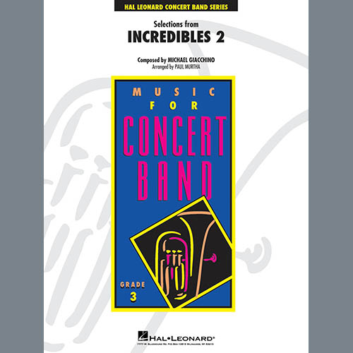 Michael Giacchino Selections from Incredibles 2 (arr. Paul Murtha) - Conductor Score (Full Score) pictures Michael Giacchino Selections from Incredibles 2 (arr. Paul Murtha) - Conductor Score (Full Score) profile picture