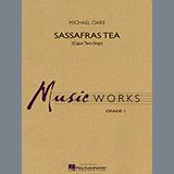 Download or print Michael Oare Sassafras Tea (Cajun Two-Step) - Eb Alto Saxophone Sheet Music Printable PDF 1-page score for Cajun / arranged Concert Band SKU: 299762.