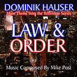 Download or print Mike Post Law And Order Sheet Music Printable PDF 1-page score for Film and TV / arranged Melody Line, Lyrics & Chords SKU: 174720