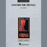 Download or print Mike Hannickel Concerto For Triangle - Solo Triangle Sheet Music Printable PDF 1-page score for Novelty / arranged Orchestra SKU: 293693.