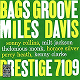 Download or print Miles Davis Bags' Groove (Take 2) Sheet Music Printable PDF 6-page score for Jazz / arranged Electric Guitar Transcription SKU: 419153