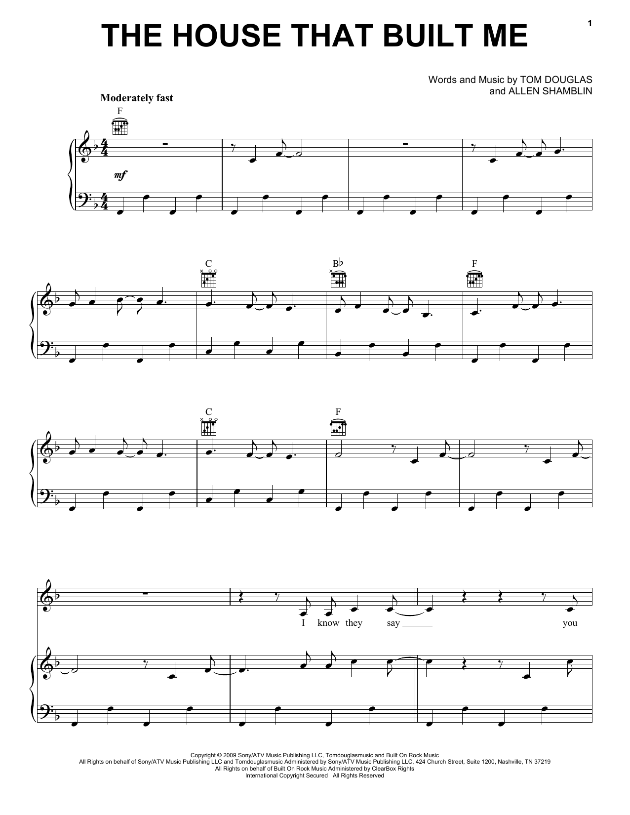 Learn to play Miranda Lambert The House That Built Me sheet music for Easy Guitar Tab in minutes. Miranda Lambert The House That Built Me sheet music preview music notes and score for Easy Guitar Tab including 5 page(s)
