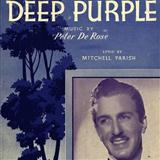 Download or print Mitchell Parish Deep Purple Sheet Music Printable PDF 5-page score for Jazz / arranged Piano, Vocal & Guitar (Right-Hand Melody) SKU: 77708