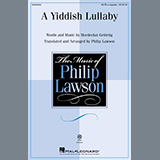 Download or print Mordechai Gebirtig A Yiddish Lullaby (arr. Philip Lawson) Sheet Music Printable PDF 15-page score for Concert / arranged SATB Choir SKU: 539736