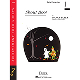 Download or print Nancy Faber Shout Boo! Sheet Music Printable PDF 2-page score for Children / arranged Piano Adventures SKU: 356966