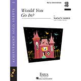 Download or print Nancy Faber Would You Go In? Sheet Music Printable PDF 3-page score for Children / arranged Piano Adventures SKU: 356967