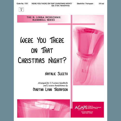 NATALIE SLEETH Were You There On That Christmas Night? (arr. Martha Lynn Thompson) - Handbells profile picture