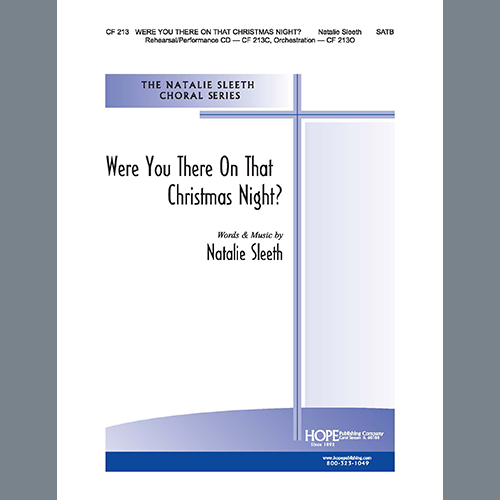 NATALIE SLEETH Were You There On That Christmas Night? (arr. Don Hart) - Clarinet pictures NATALIE SLEETH Were You There On That Christmas Night? (arr. Don Hart) - Clarinet profile picture