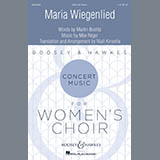 Download or print Niall Kinsella Maria Wiegenlied Sheet Music Printable PDF 5-page score for Concert / arranged SSA Choir SKU: 410379