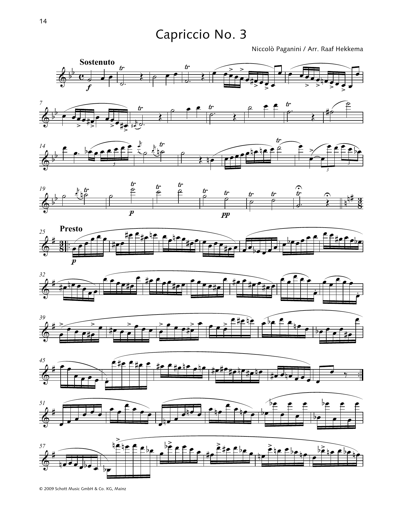 Learn to play Niccolo Paganini Capriccio No. 3 sheet music for Woodwind Solo in minutes. Niccolo Paganini Capriccio No. 3 sheet music preview music notes and score for Woodwind Solo including 2 page(s)