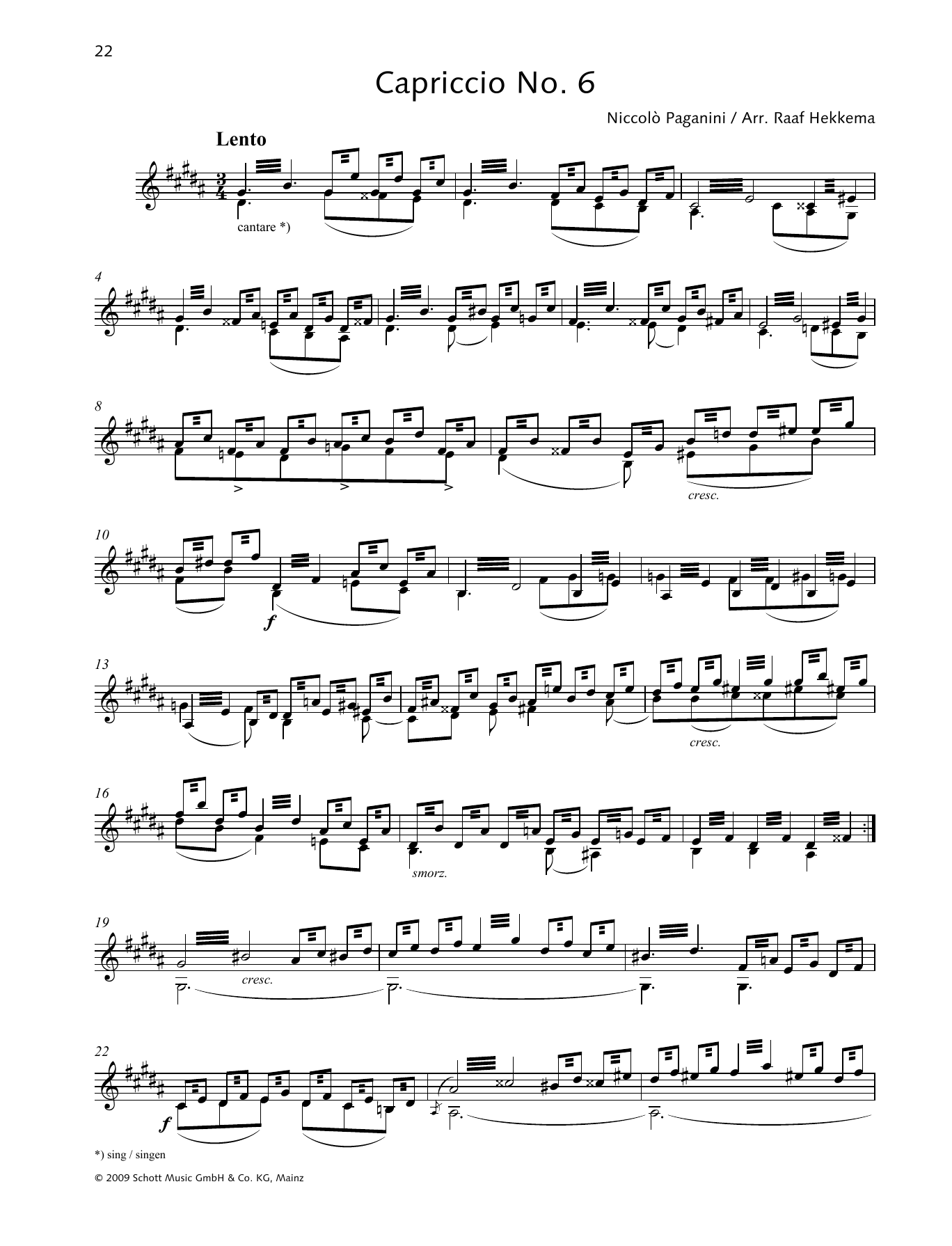 Learn to play Niccolo Paganini Capriccio No. 6 sheet music for Woodwind Solo in minutes. Niccolo Paganini Capriccio No. 6 sheet music preview music notes and score for Woodwind Solo including 2 page(s)