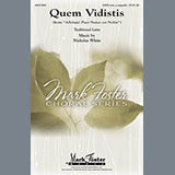 Download or print Nicholas White Quem Vidistis Sheet Music Printable PDF 3-page score for Concert / arranged SATB SKU: 81408