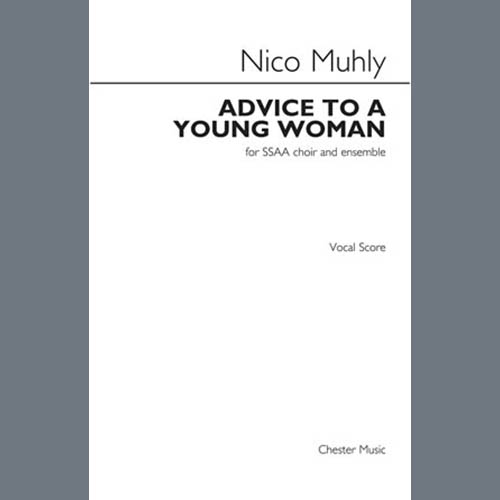 Nico Muhly Advice To A Young Woman profile picture