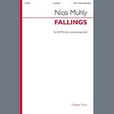 Download or print Nico Muhly Fallings Sheet Music Printable PDF 13-page score for Concert / arranged SATB Choir SKU: 1698775
