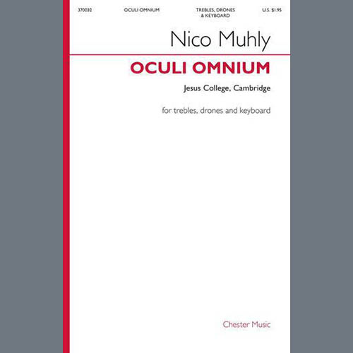 Nico Muhly Oculi Omnium (Jesus College) profile picture