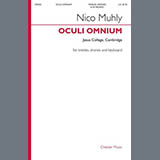 Download or print Nico Muhly Oculi Omnium (Jesus College) Sheet Music Printable PDF 2-page score for Classical / arranged 2-Part Choir SKU: 508990