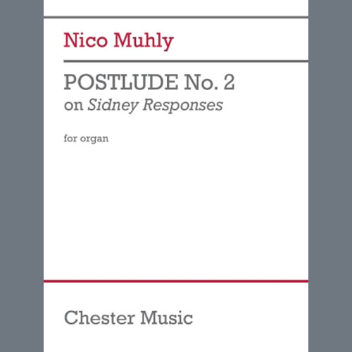 Nico Muhly Postlude No. 2 on Sidney Responses profile picture