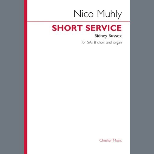 Nico Muhly Short Service (Sidney Sussex) profile picture