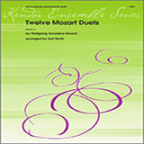 Download or print North Twelve Mozart Duets Sheet Music Printable PDF 13-page score for Unclassified / arranged Wind Ensemble SKU: 124803.