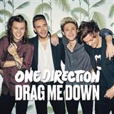 Download or print One Direction Drag Me Down Sheet Music Printable PDF 7-page score for Pop / arranged Piano, Vocal & Guitar (Right-Hand Melody) SKU: 160958.
