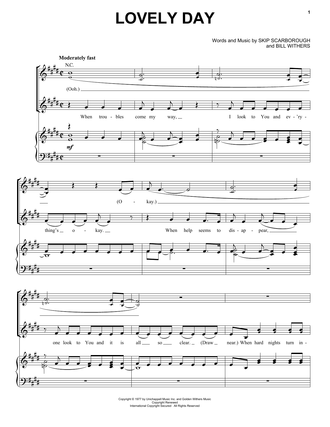 Learn to play Out of Eden Lovely Day sheet music for Piano, Vocal & Guitar (Right-Hand Melody) in minutes. Out of Eden Lovely Day sheet music preview music notes and score for Piano, Vocal & Guitar (Right-Hand Melody) including 10 page(s)