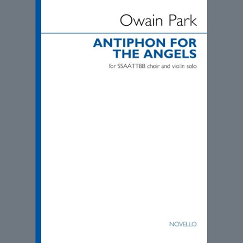 Owain Park Antiphon For The Angels (Vocal score) profile picture