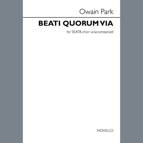 Owain Park Beati Quorum Via profile picture