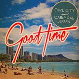 Download or print Owl City Good Time (feat. Carly Rae Jepsen) Sheet Music Printable PDF 5-page score for Pop / arranged Piano, Vocal & Guitar (Right-Hand Melody) SKU: 114732