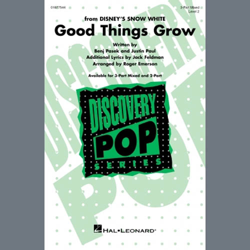Pasek & Paul Good Things Grow (from Snow White) (arr. Roger Emerson) profile picture