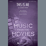 Download or print Pasek & Paul This Is Me (from The Greatest Showman) (arr. Kirby Shaw) Sheet Music Printable PDF 11-page score for Film/TV / arranged SATB Choir SKU: 443192