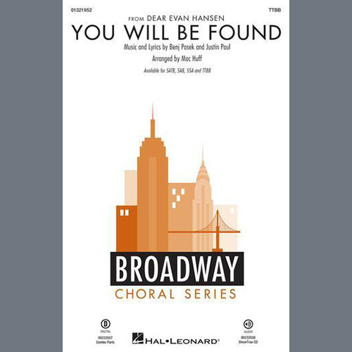 Pasek & Paul You Will Be Found (arr. Mac Huff) profile picture