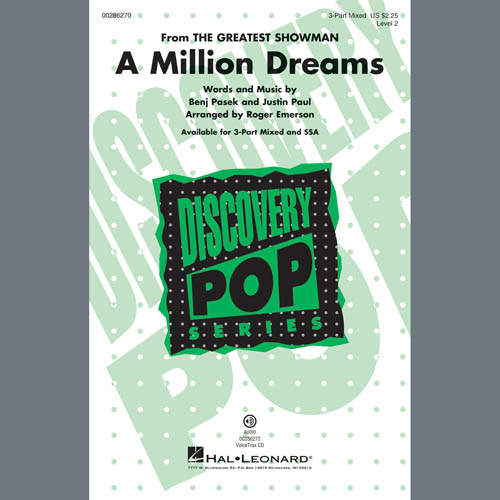 Pasek & Paul A Million Dreams (from The Greatest Showman) (arr. Roger Emerson) profile picture