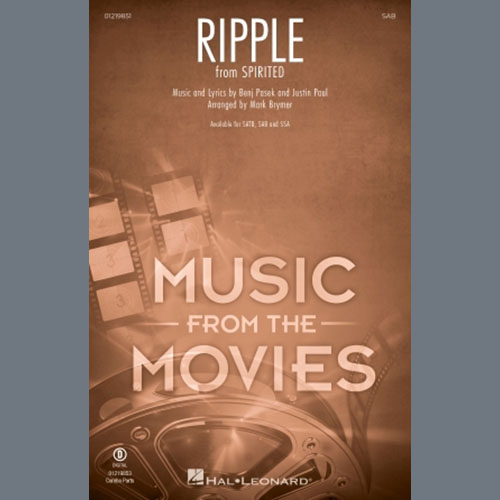 Pasek & Paul Ripple (Cut Song from Spirited) (arr. Mark Brymer) profile picture