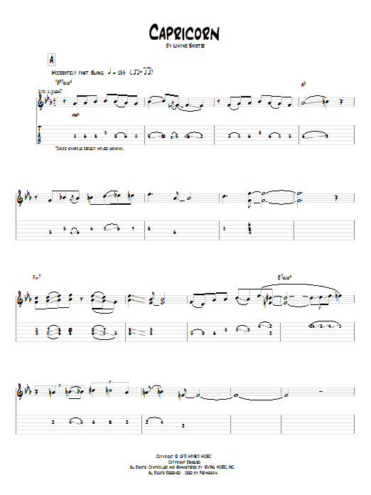 Learn to play Pat Metheny Capricorn sheet music for Guitar Tab in minutes. Pat Metheny Capricorn sheet music preview music notes and score for Guitar Tab including 13 page(s)