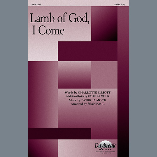 Patricia Mock Lamb of God, I Come (arr. Sean Paul) profile picture