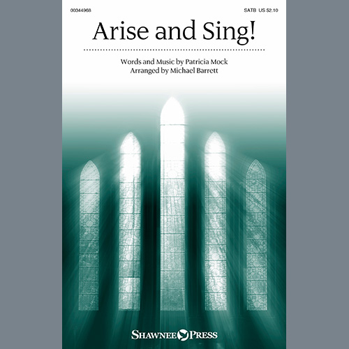 Patricia Mock Arise And Sing (arr. Michael Barrett) pictures Patricia Mock Arise And Sing (arr. Michael Barrett) profile picture