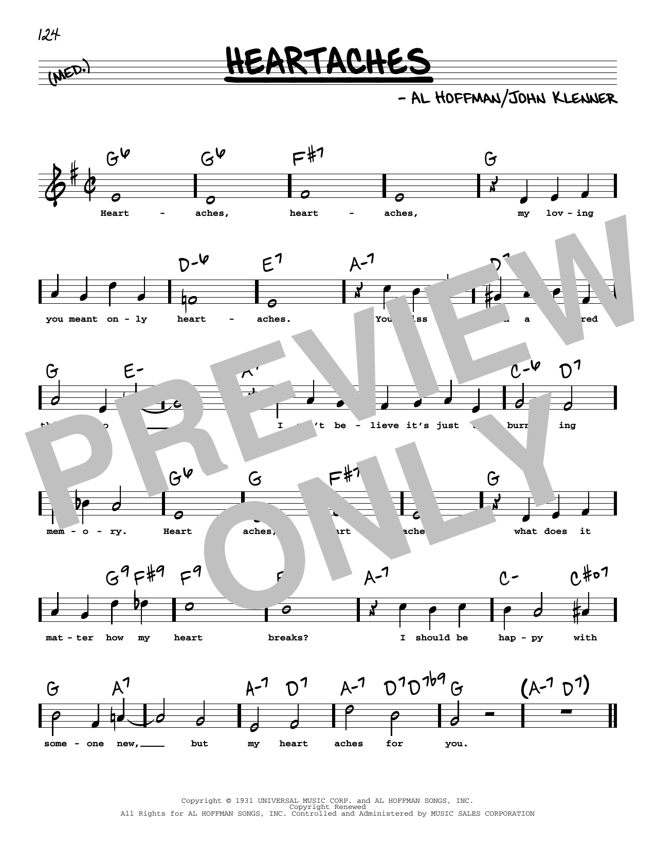 Learn to play Patsy Cline Heartaches (High Voice) sheet music for Real Book – Melody, Lyrics & Chords in minutes. Patsy Cline Heartaches (High Voice) sheet music preview music notes and score for Real Book – Melody, Lyrics & Chords including 1 page(s)
