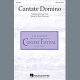 Download or print Patti Drennan Cantate Domino Sheet Music Printable PDF 10-page score for Concert / arranged SATB SKU: 88114