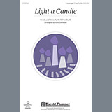 Download or print Herb Frombach Light A Candle (arr. Patti Drennan) Sheet Music Printable PDF 2-page score for Concert / arranged Choral SKU: 95399