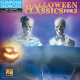 Download or print Paul Dukas The Sorcerer's Apprentice (arr. Kevin Olson) Sheet Music Printable PDF 4-page score for Halloween / arranged Piano Duet SKU: 1164890