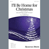 Download or print Paul Langford I'll Be Home For Christmas Sheet Music Printable PDF 7-page score for Winter / arranged SATB SKU: 196390