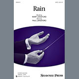 Download or print Paul Langford Rain Sheet Music Printable PDF 5-page score for Concert / arranged SATB SKU: 152239