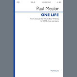 Download or print Paul Mealor One Life Sheet Music Printable PDF 8-page score for Concert / arranged SATB Choir SKU: 507498