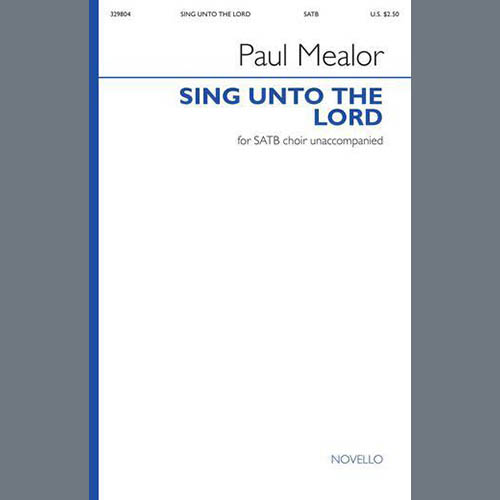 Paul Mealor Sing Unto The Lord A New Song profile picture